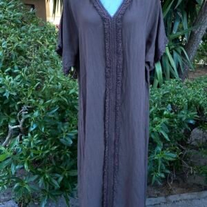 Vestido Terral Marrón