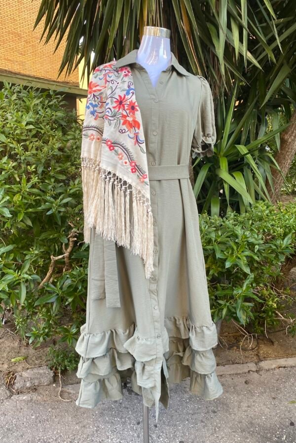 Vestido Volantes